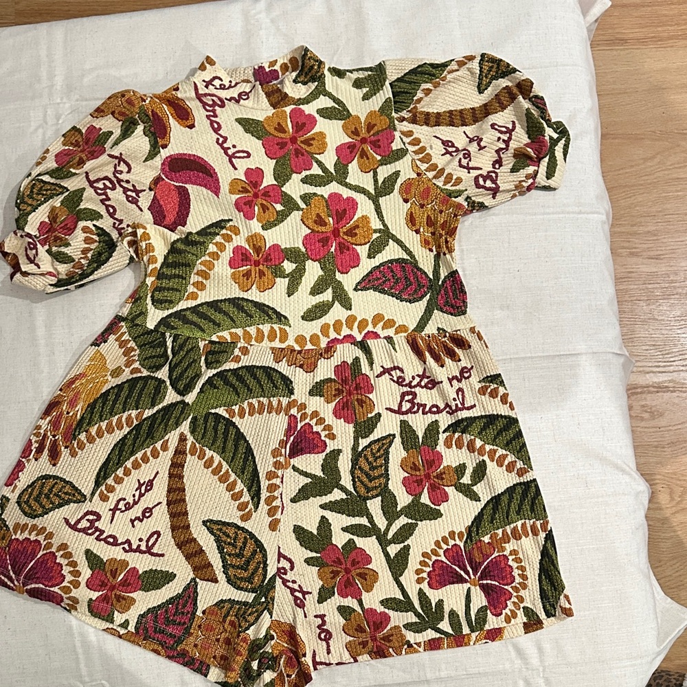 FARM Rio Multicolor Floral Jumpsuit